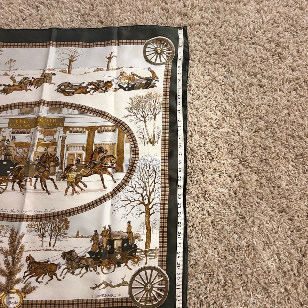 Hermes Authentic Silk Scarf - Picture 10 of 16